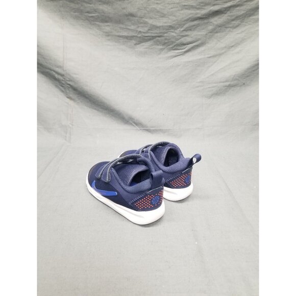 Nike Omni Multi-Court Sneakers Slip-On Blue Orange Size 8 DISPLAY MODEL! - Picture 2 of 6